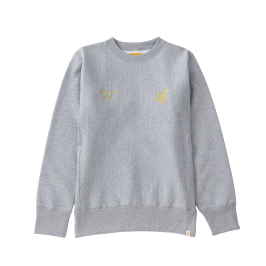 Reverse weave sweat