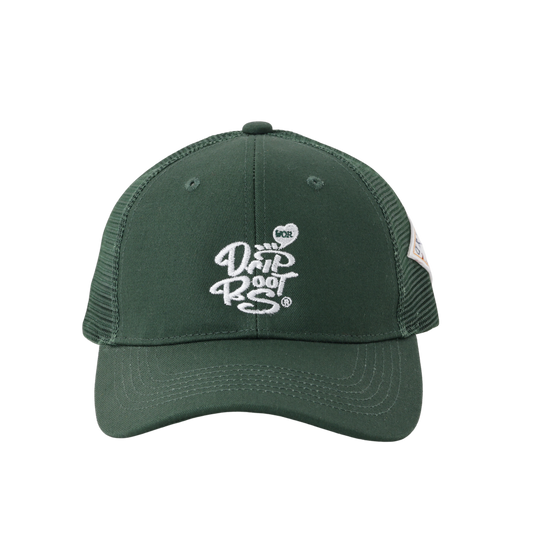 Side patch mesh hat