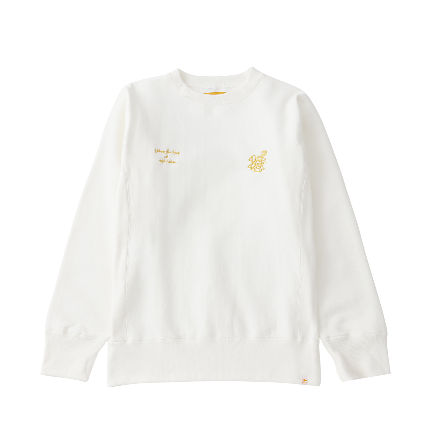 Reverse weave sweat