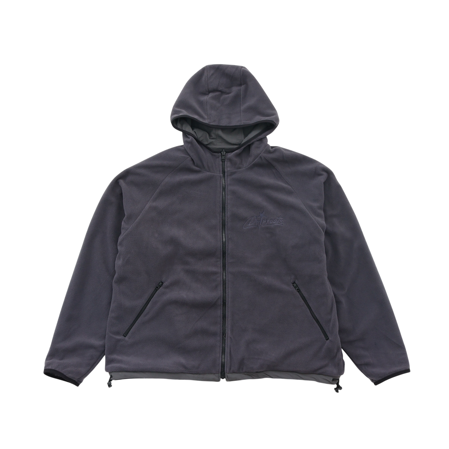 Reversible Micro Fleece Hooded Jacket