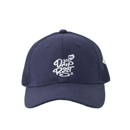 Side patch mesh hat
