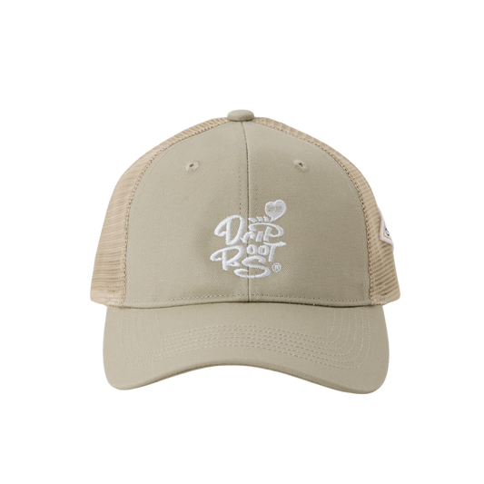 Side patch mesh hat