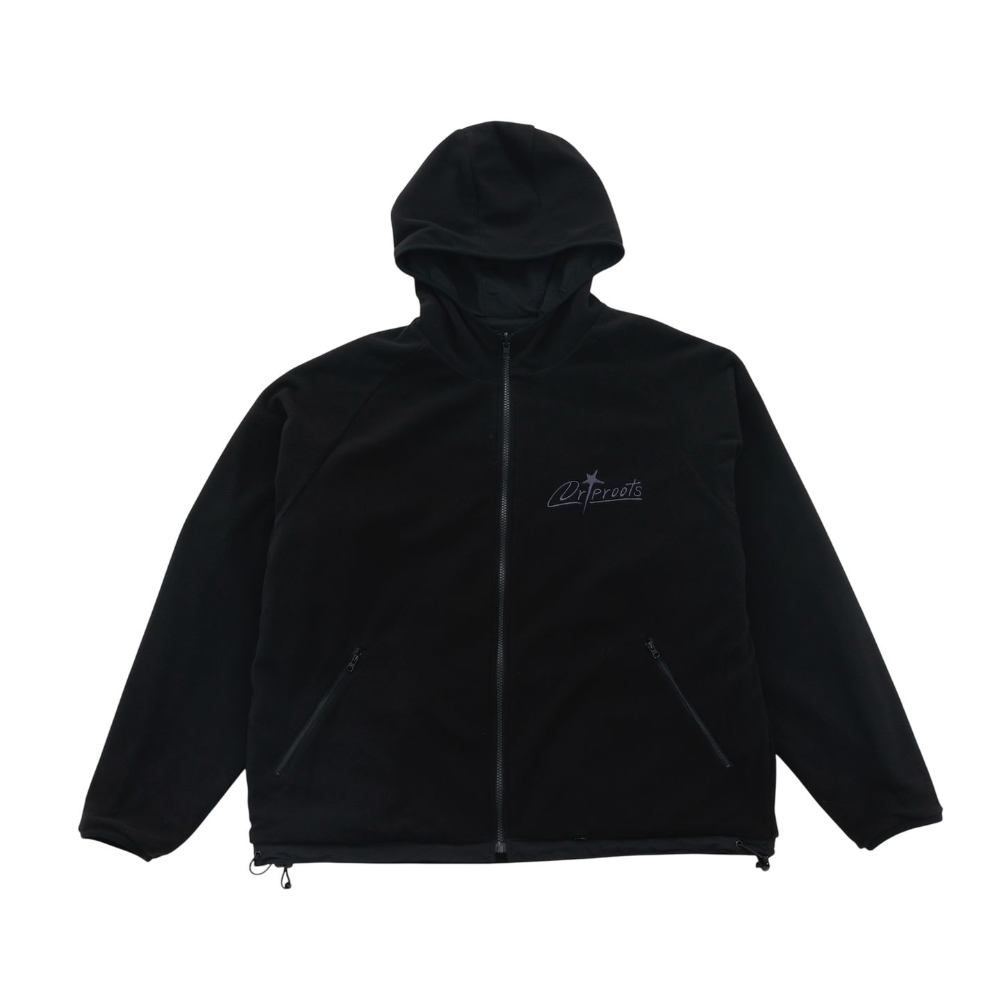 Reversible Micro Fleece Hooded Jacket