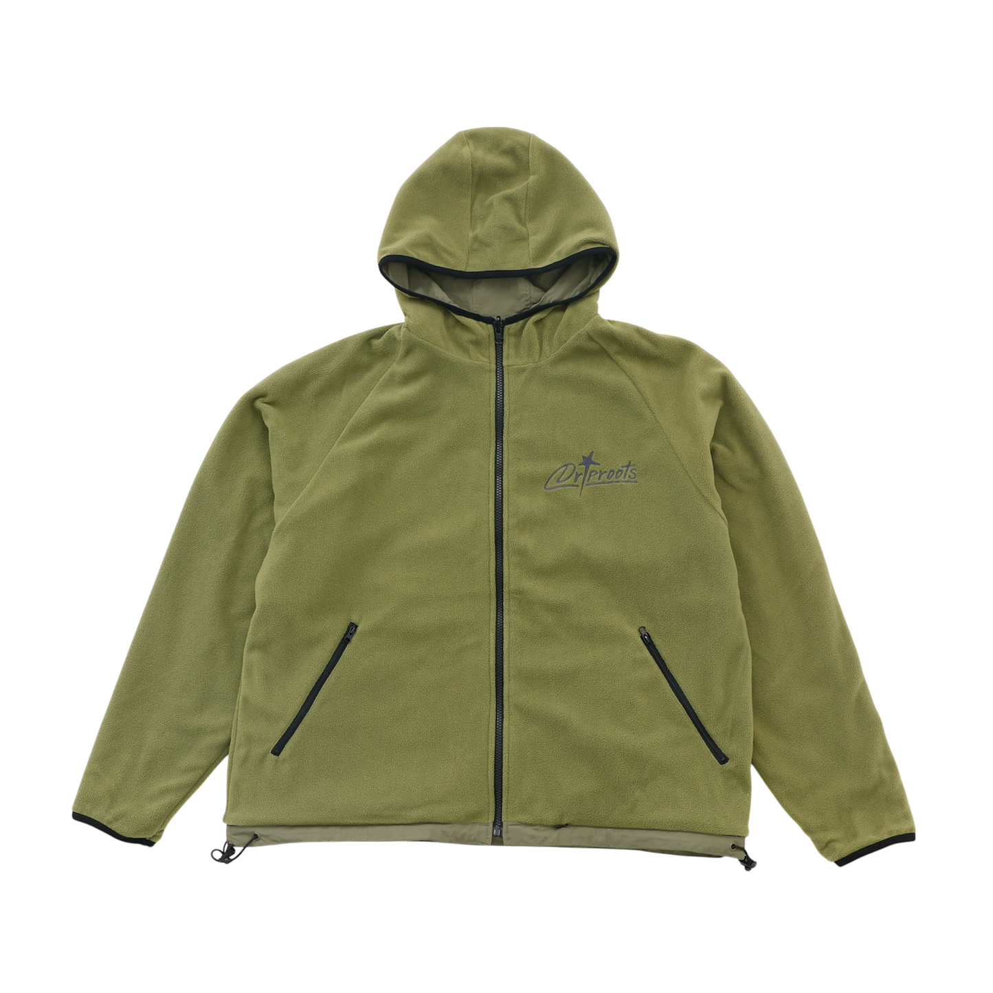 Reversible Micro Fleece Hooded Jacket